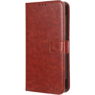 Asus ROG Phone 7 Læder Flip Cover m. Pung & Strop - Brun