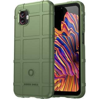 Samsung Galaxy XCover 6 Pro Rugged Shield Series Håndværker Bagside Cover - Grøn