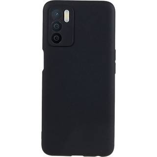 Oppo A16 / A16s / A54s Fleksibelt Plastik Cover - Sort