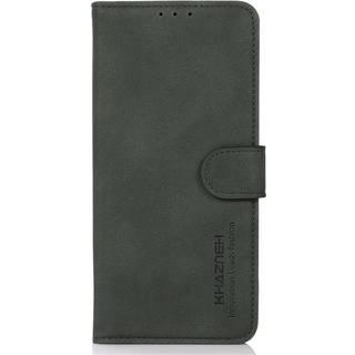 Samsung Galaxy S23 KHAZNEH Retro Læder Cover m. Pung - Grøn