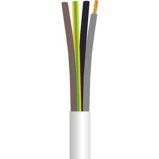 Ledning 4G1,0 H05Vv-F Hvid R100 Solar