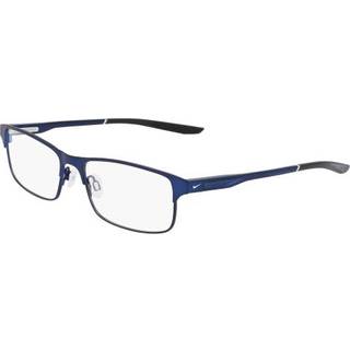 Nike Mand NIKE 8046 401 Optiske stel Metal Blå Firkantet Normal Fotokromatisk