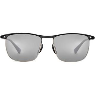 Etnia Barcelona Monaco Sun Polarized BKSL 55 Solbriller Mænd Black - Black Silver - 55mm