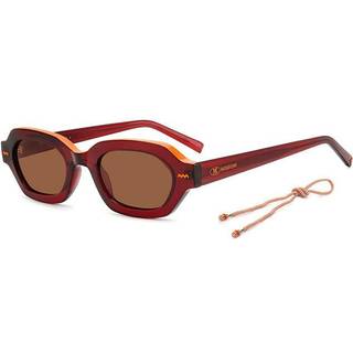Missoni MMI 0132/S C9A/70 49 Solbriller Kvinder Rød - Transparent Red - 49mm