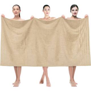 Amerikansk bl?d linned jumbo store badeh?ndkl?der 100% tyrkisk bomuldsbadeplade 35 i 70 i badeh?ndkl?de til badev?relset badeplade beige badeplad