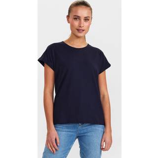 NÜMPH - Nubeverly T-shirt - Gots - Dark Sapphire - XXL - Blå - T-Shirts & Tops