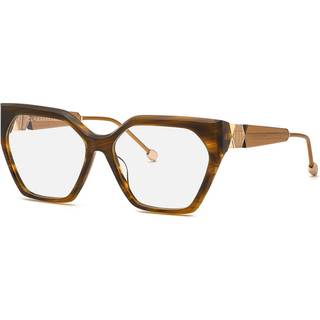 Philipp Plein Kvinde VPP068S PLEIN QUEEN 03BQ Optiske stel Acetat Brun Geometrisk