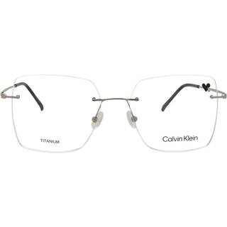 Calvin Klein Unisex CK22125TC 414 Optiske stel Titanium Blå Firkantet Normal Fotokromatisk