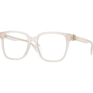 Versace VE3332D Asian Fit 5391 55 Briller Kvinder Hvid - Transparent Matte Cream - 55mm