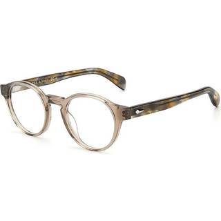 Rag & Bone RNB7042 10A 48 Briller Mænd Brun - Transparent Beige - 48mm