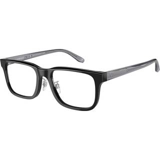 Emporio Armani EA3218F Asian Fit 5017 55 Briller Mænd Black - Black - 55mm