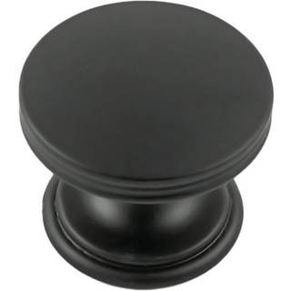 Hickory Hardware P2142-MB-10B AMERICAN DINER Overgangsd?rh?ndtag-Hardware til d?re og kommode skuffer 10 Pack Round 1-3/8 tommer Kabinet Knap-Zin