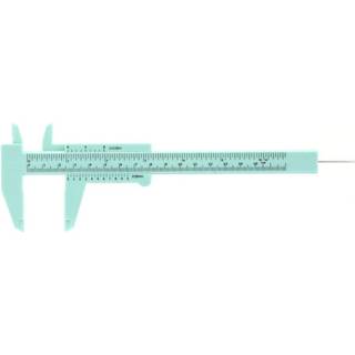 Digital vernier caliper 5 farver 150 mm 0,5 mm høj nøjagtighed mekaniske grader Vis calipers plast dobbelt regel skala mikrometer caliper målevær