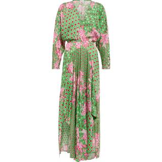 Poupette St Barth Ilona printed maxi dress - green - S