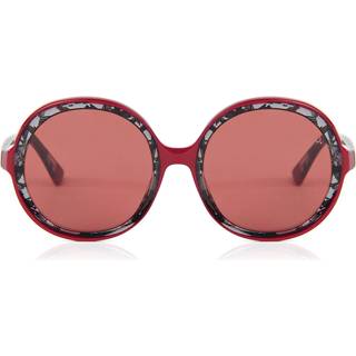 Etnia Barcelona Halla Sun BKRD 55 Solbriller Kvinder Rød - Black - 55mm