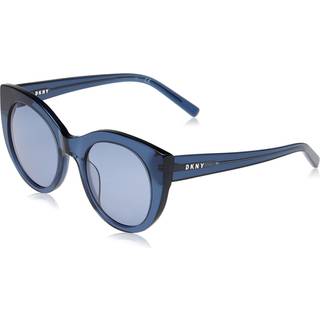 DKNY DK517S 400 52 Solbriller Kvinder Blue - Transparent Blue - 52mm