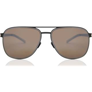 Mykita Caleb Polarized 363 57 Solbriller Mænd Black - Black - 57mm