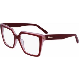 Salvatore Ferragamo SF 2950 614 54 Briller Kvinder Krystalklar - Transparent Burgundy - 54mm