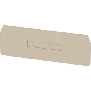Weidmüller Endeplade beige wemid