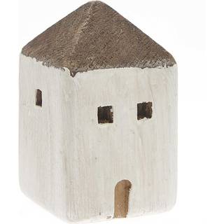 Haus Maritim Holz 6x6x10cm