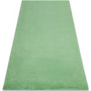 Tæppe BUNNY grøn IMITERET KANINPELS 80x150 cm
