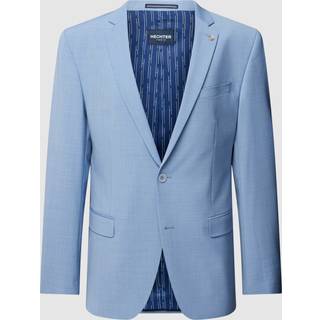 HECHTER PARIS Herren Sakko blau meliert
