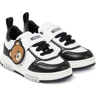 Moschino Kids Teddy Bear leather sneakers - multicoloured - EU 36