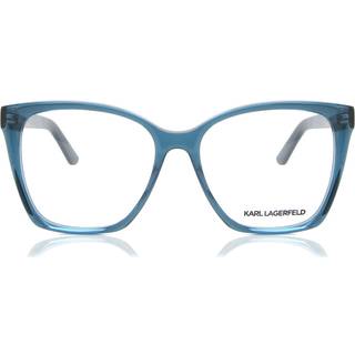 Karl Lagerfeld Kvinde KL6050 425 Optiske stel Acetat Petrolium Firkantet Normal Normal