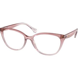 Ralph by Ralph Lauren RA7135 6125 53 Briller Kvinder Lyserød - Transparent Glossy Pink - 53mm