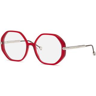 Philipp Plein VPP053S 09WA 56 Briller Kvinder Rød - Transparent Red - 56mm