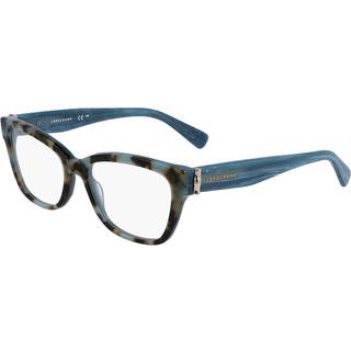 LONGCHAMP Kvinde LO2713 404 Optiske stel Acetat Havana Firkantet Normal Normal