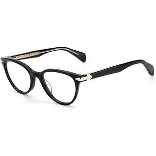 Rag & Bone RNB3040 807 49 Briller Kvinder Black - Shiny Black - 49mm