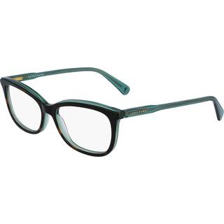 LONGCHAMP Kvinde LO2718 215 Optiske stel Acetat Havana Firkantet Normal Normal