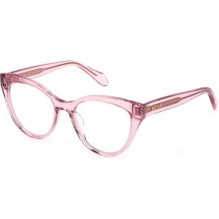 Just Cavalli VJC001 06M5 51 Briller Kvinder Lyserød - Transparent Peach Pink - 51mm