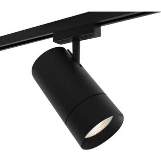 Molto Luce Mova S Volare GU10 skinnespot, sort, Sort, Stue/spisestue, Aluminium, Moderne