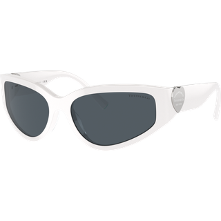 Tiffany & Co. TF4217 839287 59 Solbriller Kvinder Hvid - Bright White - 59mm