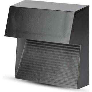 3W LED Trin Lys 3000K, Sort hus - Kulør : Varm