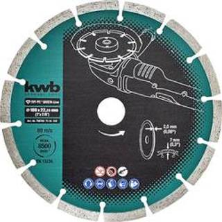 kwb Green-Line diamant skæreskive, Ø180 x 1,6 x 22,23 mm
