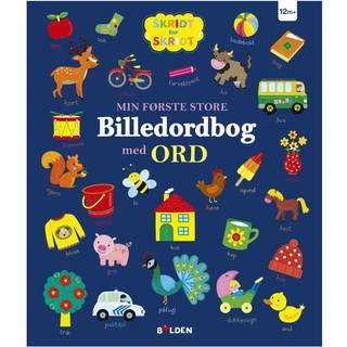 Min første store billedordbog med ord