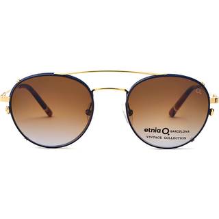 Etnia Barcelona Le Marais Clip-On Only GDBL 51 Solbriller Mænd Guld - Blue - 51mm
