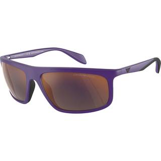 Emporio Armani EA4212U 52466Q 64 Solbriller Mænd Purple - Matte Violet - 64mm