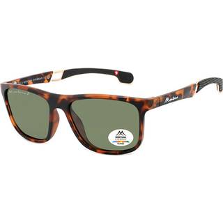 Montana Briller SP318 Polarized SP318A 54 Solbriller Mænd Tortoiseshell - Matte Tortoise - 54mm