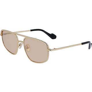 Lanvin LNV128S 770 58 Solbriller Mænd Guld - Gold - 58mm