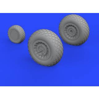 B-25 wheels for Hasegawa