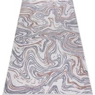 Sisaltæppe SISAL SION Bølger 2836 fladvævning ecru / blå / lyserød 120x170 cm