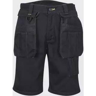 PW3 Workwear Shorts med hængelommer Sort (Størrelse: 36)