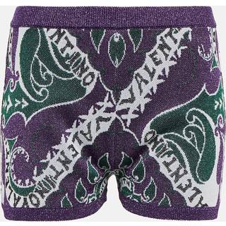 Valentino High-rise printed shorts - multicoloured - L