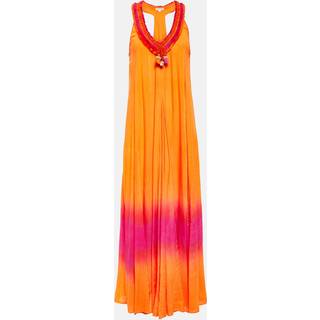 Poupette St Barth Nava maxi dress - orange - M