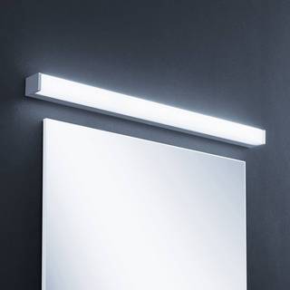 Lindby LED-badeværelseslampe Klea, 90 cm, krom, metal, IP44