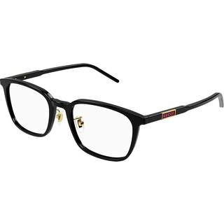 Gucci Mand GG1465OA 001 Optiske stel Acetat Sort Transparent Firkantet